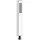 GESSI Rettangolo Antikalk-Handbrause, Eigensicher, Handbrause aus Metall, 20154031, Farbe: Chrom