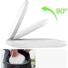 Belkin Ladestation BoostCharge einklappbar 3in1, für Apple iPhone, Watch und Airpods, Induktion, 15W