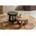 Woood Tala Schwarz MDF 45 x 45 x 45