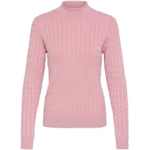 Oxmo Rollkragenpullover Rosa XS