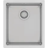 Ausmann Oder Edelstahlspüle 34x40cm flächenbündig, Unterbau und aufliegend, extra tief 22cm 1208957111