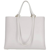 Coccinelle Hop On Handbag Grained Leather Brillant White