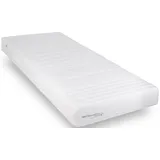 Naturmatratze REVOR BEDDING "Anatomic NATUR 19" Gr. 1, weiß, B:90cm H:19cm L:210cm, Bezug: 100% Baumwolle. Steppfüllung: 50% Seide, 50% Wolle, Matratzen, 100% natürlich und mit einzigartigem ANATOMIC Latexkern