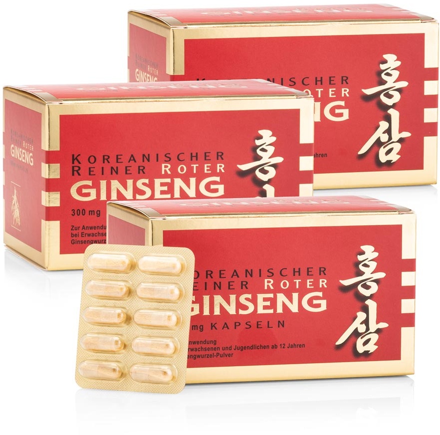 Capsule di puro Ginseng rosso coreano - 366 g