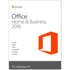 Microsoft Office Home & Business 2016 PKC DE Win