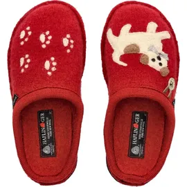 HAFLINGER Flair Fido Pantoffeln Rot 41
