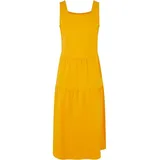 URBAN CLASSICS Girls 7/8 Length Valance Summer Dress, Volantkleid für Mädchen, ärmellos, magicmango, 110/116