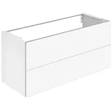 Keuco X-LINE Waschtischunterschrank, 2 Frontauszüge, 1200x605x490mm, 33183110000, Korpus/Front: Anthrazit Lack Seidenmatt / Anthrazit Glas
