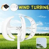 24V 650W 5 Blade Windturbine Garten Vertikale Turbine Windgenerator Windrad Windkraftanlage