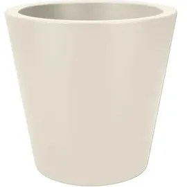 elho Pure Straight Round 50 Ø 49,5 x 51 cm Leinenweiß