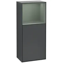 Villeroy & Boch Finion G500GMHG Hochschrank 41,8 x 93,6 cm Midnight Blue Matt / Olive Matt Holz