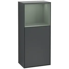 Villeroy & Boch Finion G500GMHG Hochschrank 41,8 x 93,6 cm Midnight Blue Matt / Olive Matt Holz