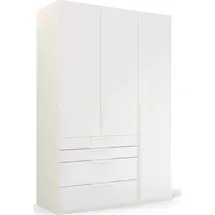 Rauch Drehtürenschrank Purisma 151 x 223 x 60 cm Weiß