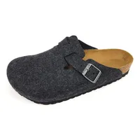 Birkenstock Boston Wollfilz anthrazit 43