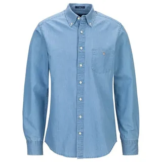 Gant Langarmhemd THE INDIGO SHIRT REGLS BD M