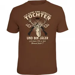 Rahmenlos Herren T-Shirt "Ich habe eine hübsche Tochter", L