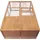 Wiltec Kleintierstall 153 x 110 x 55 cm braun