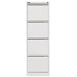 BISLEY Hängeregistraturschrank 41,3 x 62,2 x 132,1 cm weiß