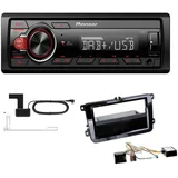 Pioneer Autoradio DAB+ USB für Volkswagen VW Beetle piano black inkl Canbus