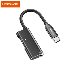 Adapter Audio Konverter Typ-C auf Minijack 3.5mm + Typ-C