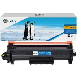 G&G Kompatibel zu Brother TN2510XL Schwarz