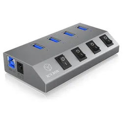 ICY BOX ICY BOX IB-HUB1405 - Hub - 4 x SuperSpeed USB 3.0
