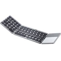 Renkforce RF-FWK-250 Bluetooth® Tastatur Deutsch, QWERTZ Grau,