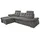 ed-lifestyle ED Lifestyle Nalo 2F Rec Sofa 2-teilig Holzwerkstoff/Nosag