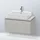 Duravit L-Cube 82x47,7cm, betongr ma, f Kons, 1 Auszug