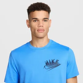 Nike Dri-FIT Fitness T-Shirt blau S