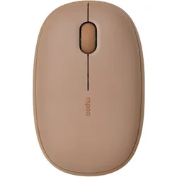 Rapoo Kabellose Lautlose Multi-Mode-Maus "M660", braun