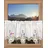 HOSSNER - ART OF HOME DECO Querbehang "Blumensee" Gr. 1, bunt (grün, lila, weiß), B:120cm H:50cm, Ausbrenner, Polyester, HOSSNER - ART OF HOME DECO, Gardinen, m. Cut-Outs