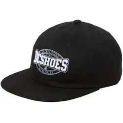 Snapback Cap DC SHOES "Fall Back", Herren, schwarz, Baumwolle, Caps