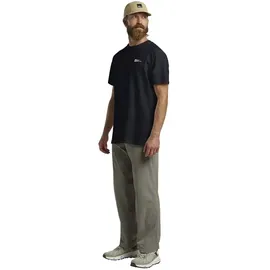 Jack Wolfskin Essential Kurzarm-t-shirt - Dark Navy / Grey - M