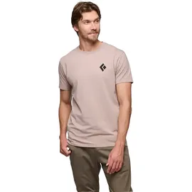 Black Diamond Equipment For Alpinists Kurzarm-t-shirt - Pale Mauve - L