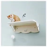 cats design Kletterwand große Katzen  weiß