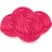 Relaxdays Waschball, 4er Set, Waschkugel für Waschmaschine, ökologisch, hautfreundlich, Waschen ohne Waschmittel, pink
