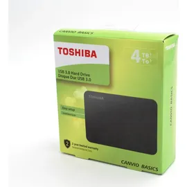 Toshiba Canvio Basics 4 TB USB 3.2 HDTB440EK3CA