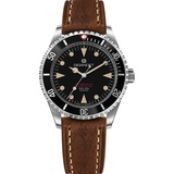 Gigandet Herren-Automatikuhr Sea Ground 100 Vintage - Made in Germany - Saphirglas - Swiss Super Luminova - Edelstahl - Taucheruhr - 100m/10bar wasserdicht - 40mm - G100-004