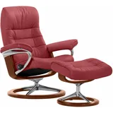 Stressless Stressless® Relaxsessel »Opal«, (Set, Relaxsessel mit Hocker), mit Hocker, mit Signature Base, Größe S, mit Schlaffunktion