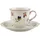 Villeroy & Boch Kaffeetasse mit Untertasse 0,12 l Weiß 2 St.