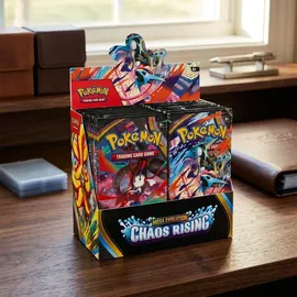 Pokémon Chaos Rising Booster Display