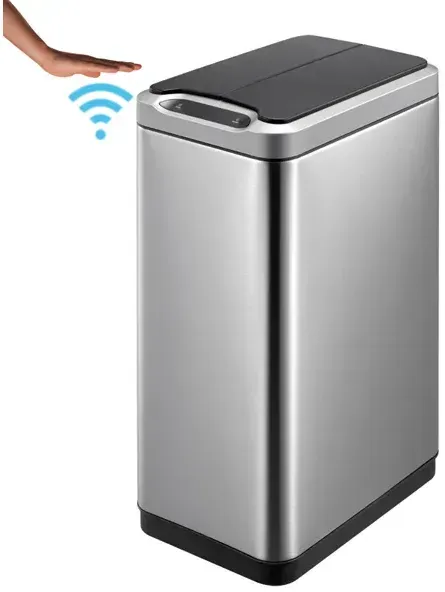 EKO Phantom Sensor Bin 30 L berührungsloser Sensor Mülleimer inklusive Inneneimer und Touch Schalter zum öffen