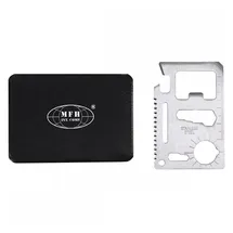 Max Fuchs MFH Multifunktions-Survival-Tool, Edelstahl