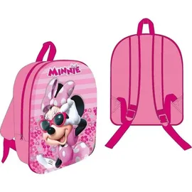 Disney Minnie Mouse 3D Rucksack Summer rosa