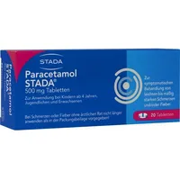 STADA PARACETAMOL 500 mg Tabletten 20 St