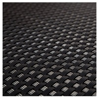 Haga® Balkonblende Sichtschutz Rattan Sichtschutzzaun HaGa schwarz