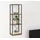 Actona Wandregal SEAFORD 37 x 108 x 24 cm Schwarz