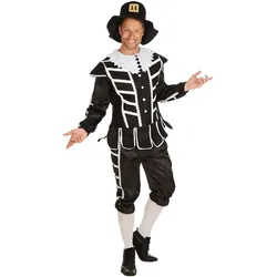 tectake® Herrenkostüm Musketier