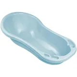 KEEEPER Ergonomische Babywanne, Ab 0 bis ca. 12 Monate, 100 cm, Wiktoria, Nordic Blue
